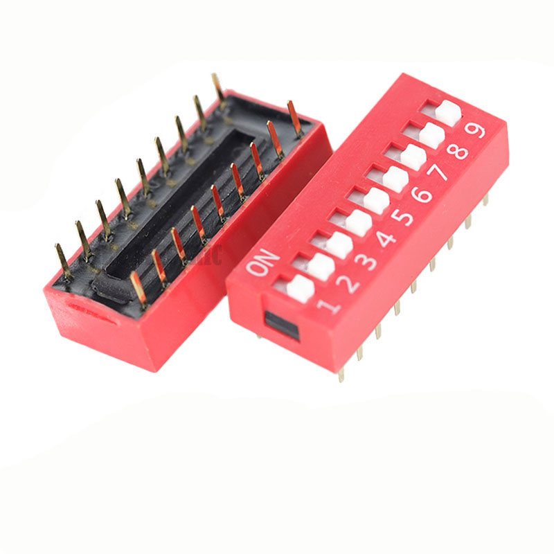 DIP Switch 2.54 Pitch 9P