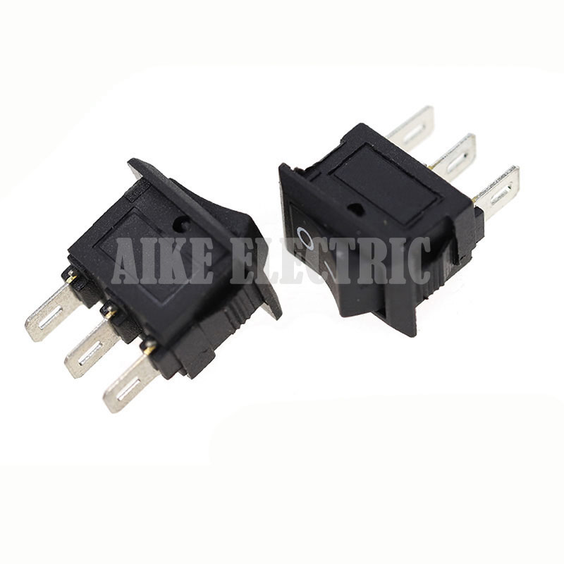 KCD11-3P 3P power switch of 2nd straight pin plug-in 