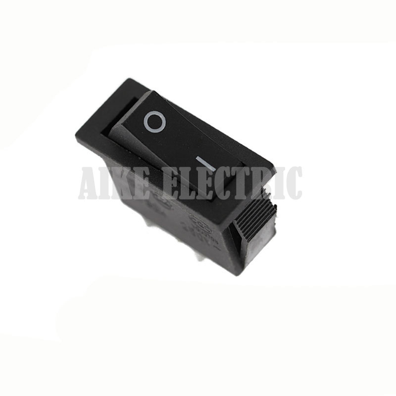 KCD1-113B-2P High current on-off electrical switch black button 10A switch 