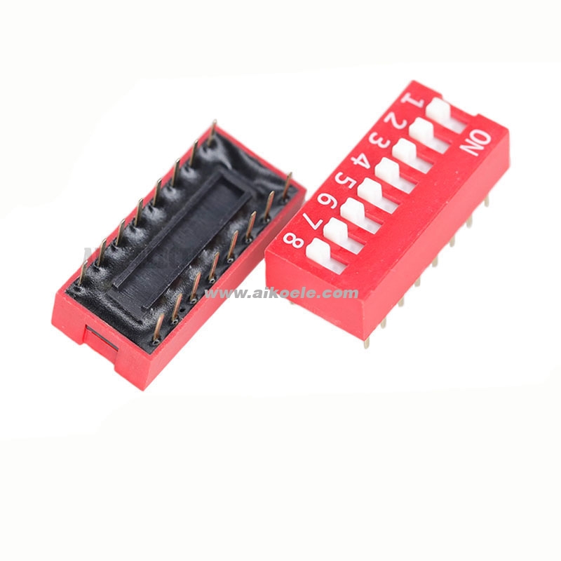 DIP Switch 8 Position