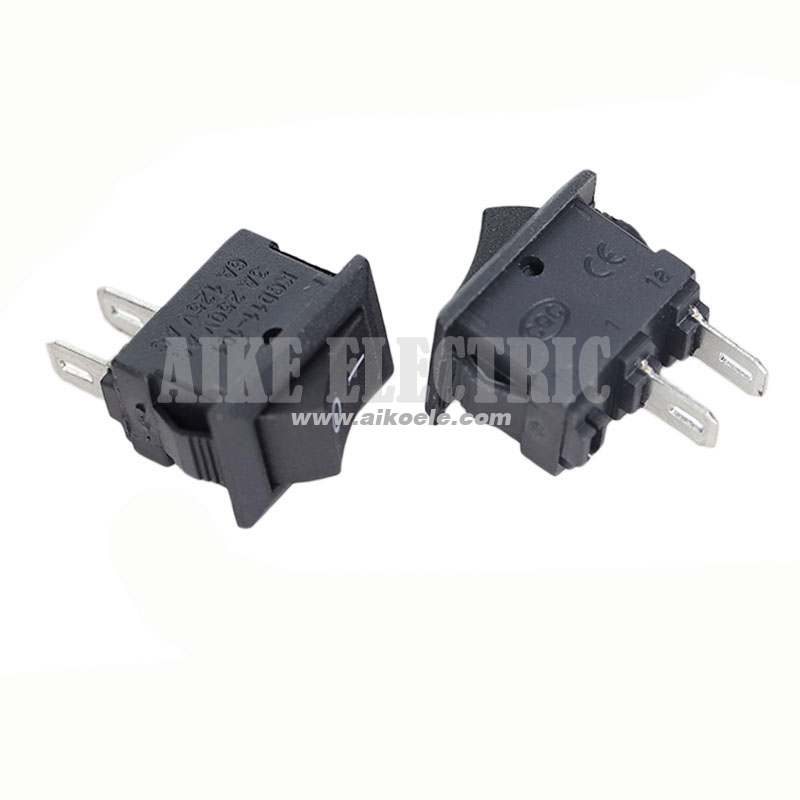 KCD1-101-L Selling black 2-speed ship type switch KCD1 black Roat Switch